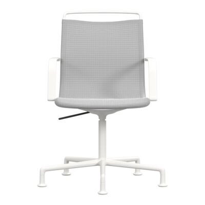 Lammhults_Atlas_Air_armchair_5-feet_white_white_front.png