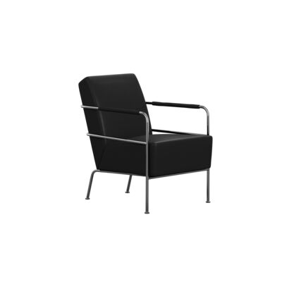 Lammhults_Cinema_easychair_chrome_blackleather_frontangle.png