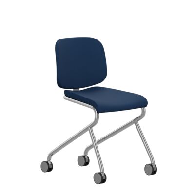 Lammhults_AddMove_chair_H46_chrome_blue_frontangle.png